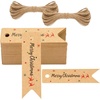 image:imageG2PLUS 100 Pcs Wedding Favor Tags  Let Love Grow Gift Tags with String for Valenties Wedding Annivery Party Favors100 Pcs Kraft Mini Merry Christmas Elks Tags