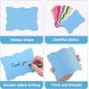 image:imageG2PLUS 60PCS Blank Kraft Greeting Cards 5x7 in Cardstock Paper  12 Rainbow Colors Thick Scalloped Card for DIY Crafts Baby Showers Wedding Invitations Note Handmade and MessagesRainbow