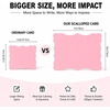 image:imageG2PLUS 60PCS Blank Kraft Greeting Cards 5x7 in Cardstock Paper  12 Rainbow Colors Thick Scalloped Card for DIY Crafts Baby Showers Wedding Invitations Note Handmade and MessagesPink