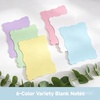 image:imageG2PLUS 60PCS Blank Kraft Greeting Cards 5x7 in Cardstock Paper  12 Rainbow Colors Thick Scalloped Card for DIY Crafts Baby Showers Wedding Invitations Note Handmade and MessagesMacaron