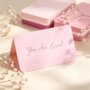 image:imageG2PLUS White Blank Business Cards 120PCS Small Note Card 4 x 24in Paper  Mini Thick DoubleSides Cardstock for Writing Greeting Cards Thank You Cards for Small Business and DIY UsePink