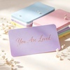 image:imageG2PLUS White Blank Business Cards 120PCS Small Note Card 4 x 24in Paper  Mini Thick DoubleSides Cardstock for Writing Greeting Cards Thank You Cards for Small Business and DIY UseMacaron