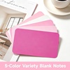 image:imageG2PLUS White Blank Business Cards 120PCS Small Note Card 4 x 24in Paper  Mini Thick DoubleSides Cardstock for Writing Greeting Cards Thank You Cards for Small Business and DIY UsePink
