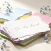 image:imageG2PLUS White Blank Business Cards 120PCS Small Note Card 4 x 24in Paper  Mini Thick DoubleSides Cardstock for Writing Greeting Cards Thank You Cards for Small Business and DIY UseMacaron