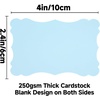 image:imageG2PLUS White Blank Business Cards 120PCS Small Note Card 4 x 24in Paper  Mini Thick DoubleSides Cardstock for Writing Greeting Cards Thank You Cards for Small Business and DIY UseMacaron