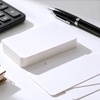 image:imageG2PLUS White Blank Business Cards 120PCS Small Note Card 4 x 24in Paper  Mini Thick DoubleSides Cardstock for Writing Greeting Cards Thank You Cards for Small Business and DIY UseWhite