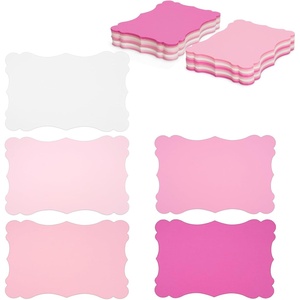 image:imageG2PLUS White Blank Business Cards 120PCS Small Note Card 4 x 24in Paper  Mini Thick DoubleSides Cardstock for Writing Greeting Cards Thank You Cards for Small Business and DIY UsePink